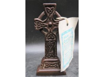 Island Turf Crafts Carved Cross/Turf Cut From Irish Boglands