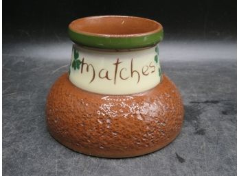 Carrie Ware Irish Clay 'Matches' Holder, Made In Ireland