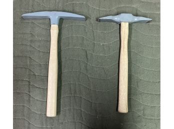 Wooden Handle Hammers - 2 Total