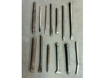 Assorted Lot Of Chisels - 13 Total