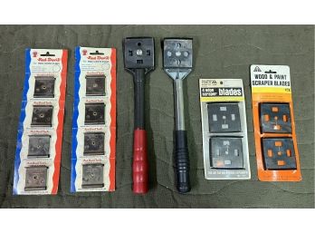 Allway Tools / Red Devil Scrapers With Assorted NEW Interchangeable Blades