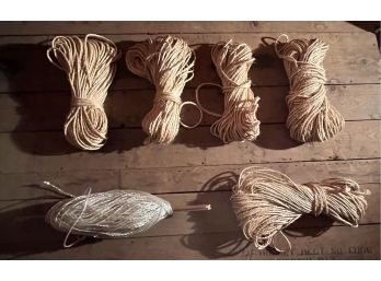 Assorted Lot Of Twine/rope