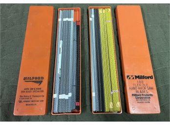 Milford Flexible Hand Hack Saw Blades - 2 Boxes Total