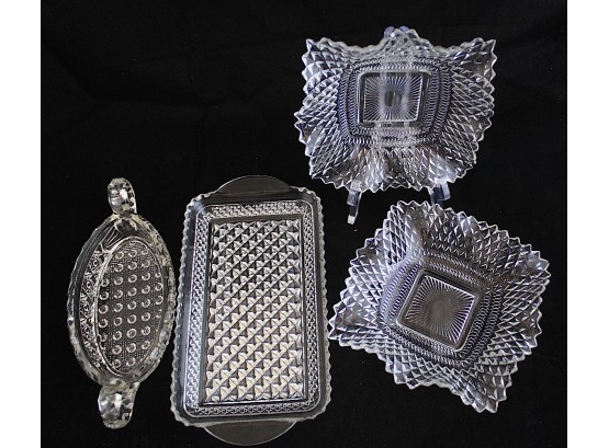 Assorted Crystal Dishes, 4 (108)