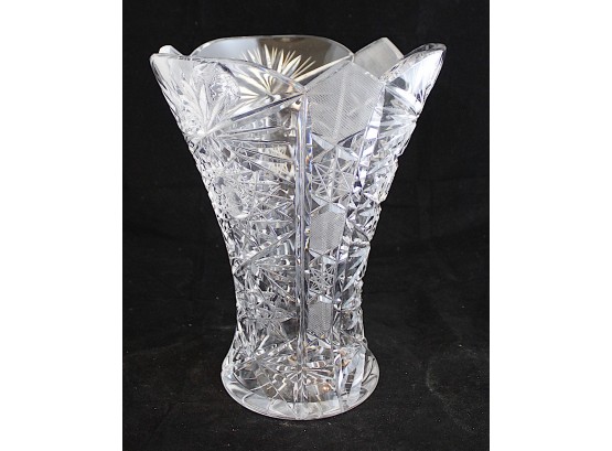 Cut Glass Vase (G84)