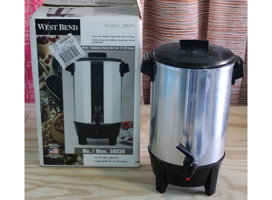 West Bend 12-30 Cup Two Way Dripless Coffee Pot (B26)