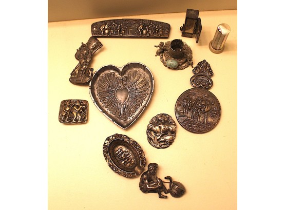 Assorted Pewter Pieces (G61)