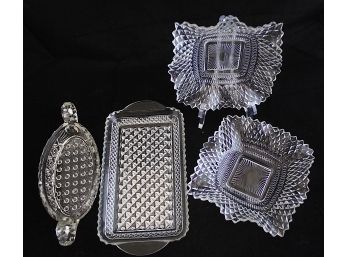 Assorted Crystal Dishes, 4 (108)