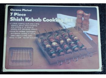 7 Piece Shish Kebob Cooking Set