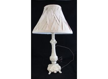 White Desk Lamp 20' Tall (093)