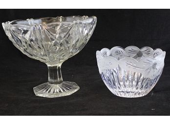 Two Crystal Bowls (097)