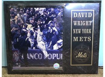 David Wright NY Mets Wall Plaque (B005)