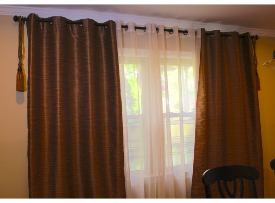 Beautiful Window Treatments,  With Rods (131)