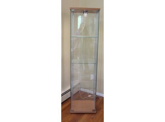 Lovely Glass Display Cabinet Lighted (196)