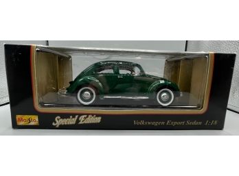 Maisto Volkswagen Export Sedan 1951 Special Edition 1:18 Scale Car  - Box Included