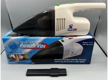 Hurricane Wet & Dry Power Handheld Vac - Box Included