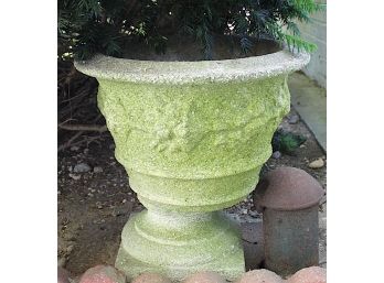 Large Cement Flower Pot (002)