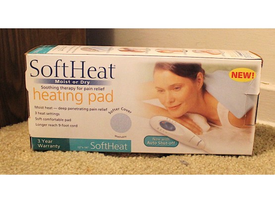 Soft Heat Moist Or Dry Heating Pad In Box (034)