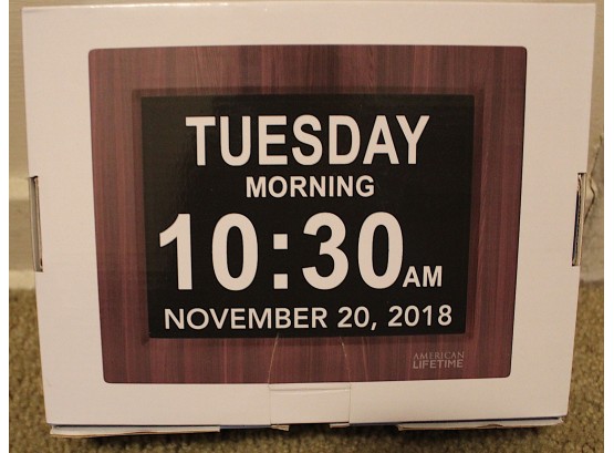 American Lifetime Day Clock In Box (033)