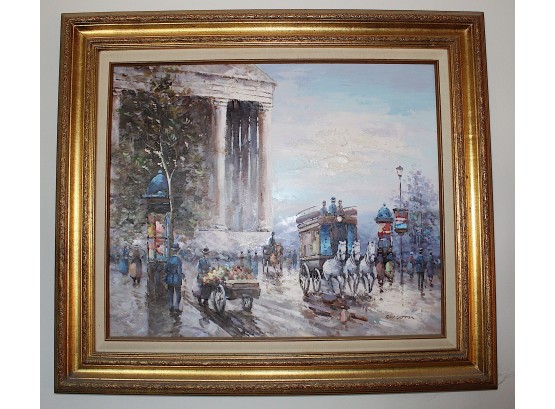 Ray Summer 'Carriage Driving' Painting (63)