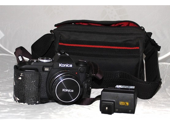 Konica FS-1 Vintage Camera With Case (95)