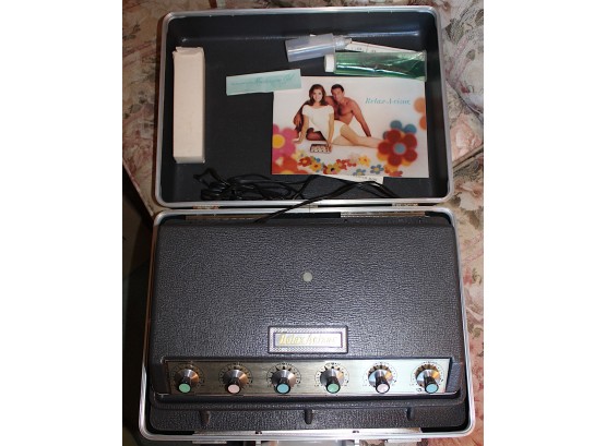 Relax-A-Cizor Vintage 1960's Electro Muscular Stimulation System(EMS) Model28 (71)