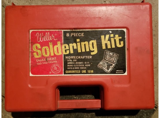 Weller Soldering Kit (ph)