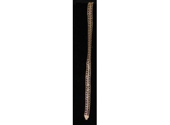 14k Gold Fish Bone Bracelet 8' 3.5g  (122)