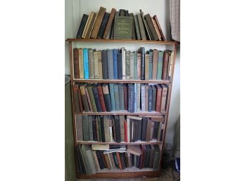 Assorted Books With Bookshelf (94)