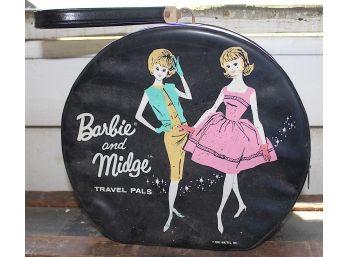 Vintage Barbie & Midge Travel Pals Carry Case , 1963 Mattel Inc (77)