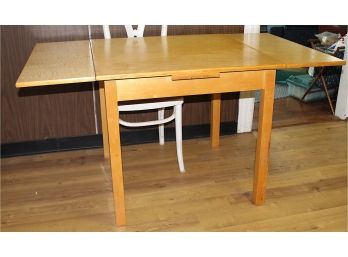 Wood Kitchen Table, With Leaf (108)