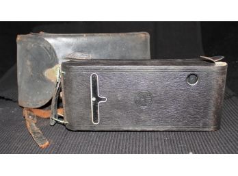 Vintage Kodak Cameras With Case (145)
