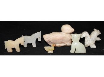 Assorted Stone Animal Figurines (199)