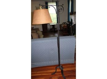 ANTIQUE CAST IRON ART DECO FLOOR LAMP  (193)