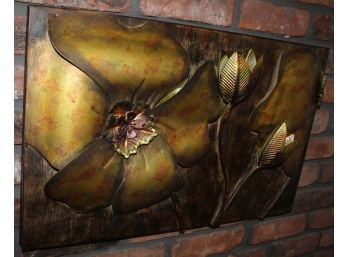 Beautiful Metal Flower Wall Art