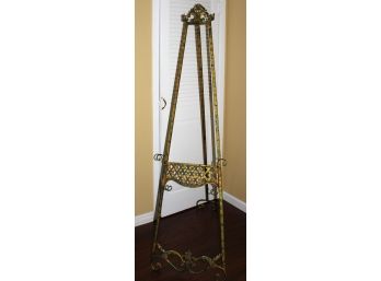 Decorative Baroque Brass Display Easel