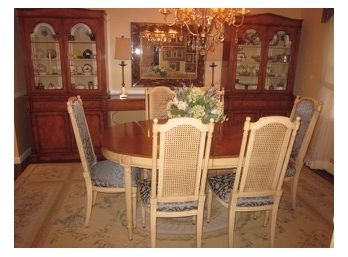 China Cabinets With Light Up Connected Table