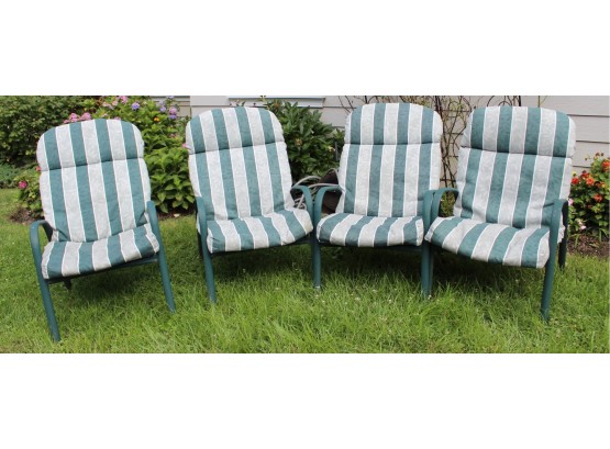 Set Of Outdoor Patio Chairs With Cushions (128)