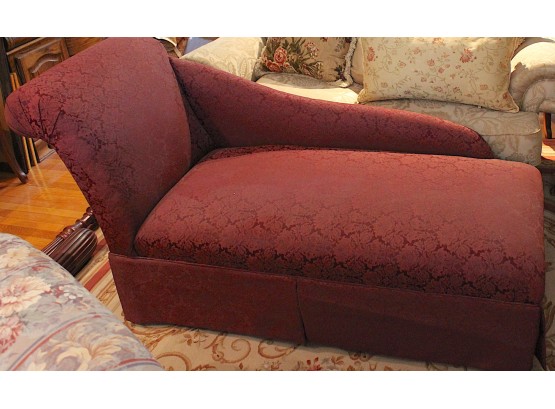 Chaise Lounge, Maroon (140)