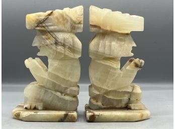 Onyx Bookends - 2 Total