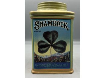 Oneida Vintage Label Collection Ceramic Shamrock Jar