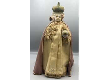 Vintage Hand Painted Bishop Figurine With Assorted Robes