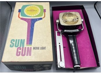 Sylvania Sun-gun Movie Light Accessory With Box - Model SG-1