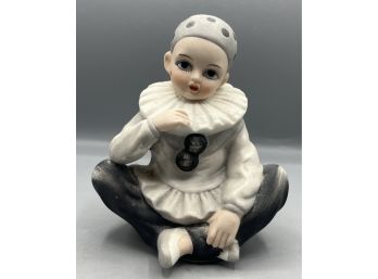 Mann Porcelain Music Box Figurine - Made In Japan