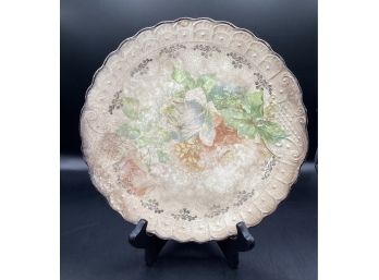 Sterling China Floral Centerpiece Plate