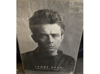 James Dean Poster In Plastic Sleeve