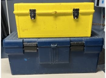 Plastic Tool Boxes - 2 Pieces