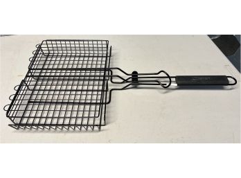 Cuisinart Steel Grill Basket & The Pizza Gourmet Pizza Board - 2 Pieces