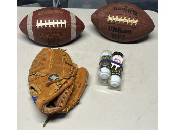 Assorted Sports Equipment