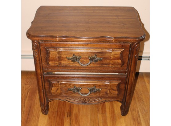 Two Draw Night/End Table (R046)